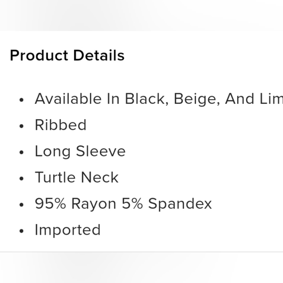 Fashion Nova Amerie Turtle Neck Sweater - Beige Size: 3X - Picture 6 of 9